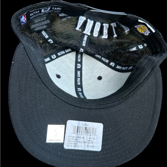 Los Angeles Lakers Ultra Game Official License One Size Men/Women Hat Brand New - Picture 7 of 16